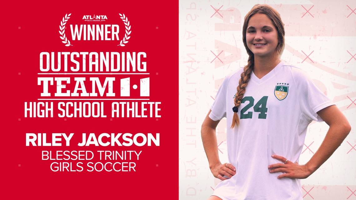 Riley Jackson, Blessed Trinity soccer star named high athlete