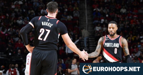 Nurkic, Blazers rack up a sixth win in eight video games