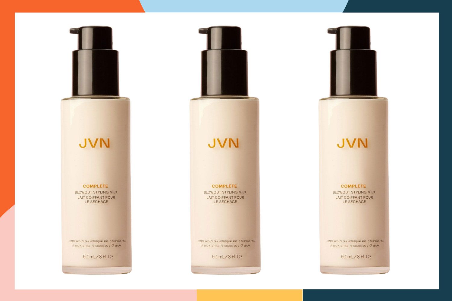 Our Procuring Editor Loves the JVN Hair Blowout Styling Milk