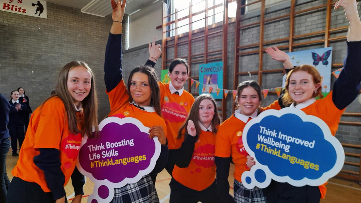 Cultural carnival in Presentation College Castleisland for Languages Day