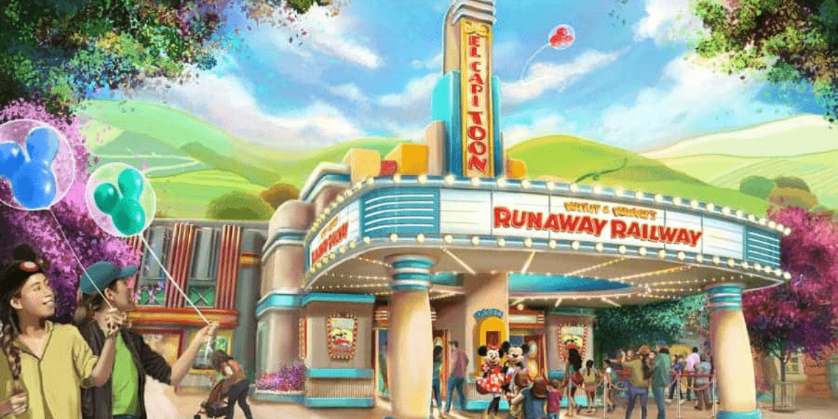 Mickey and Minnie’s Runaway Railway Nears Opening Date at Disneyland