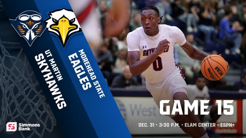 SKYHAWK MEN’S BASKETBALL PUTS HOME WINNING STREAK ON THE LINE TOMORROW AGAINST OVC PRESEASON FAVORITE MOREHEAD STATE