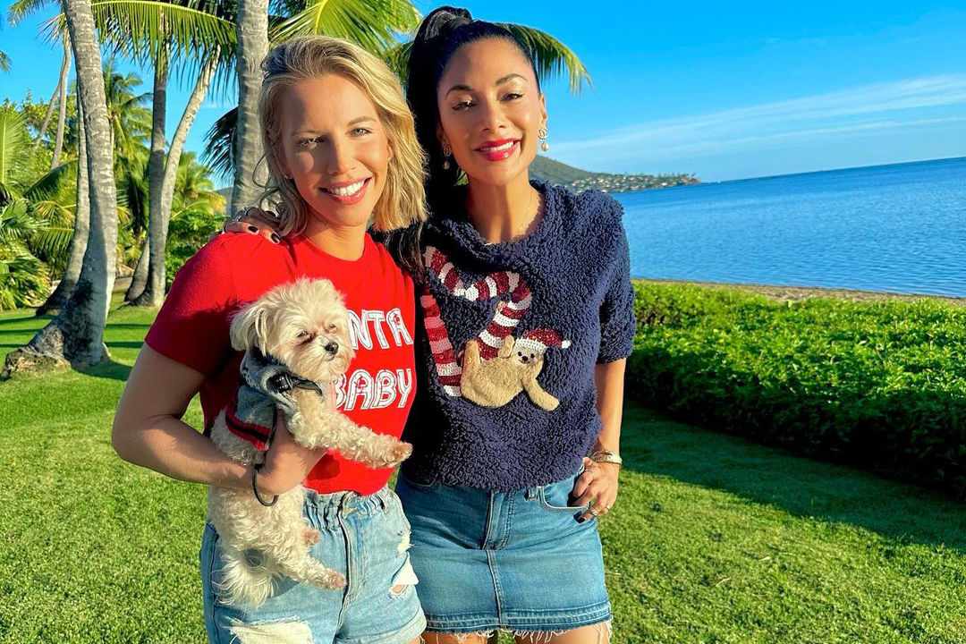 Nicole Scherzinger Enjoys ‘Ohana Ugly Sweater Occasion’ for Christmas