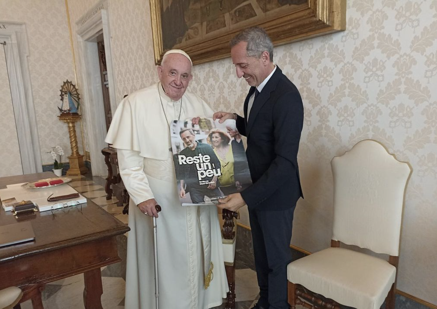 Pope Francis Receives French-Canadian Movie star Gad Elmaleh – Morocco World Information