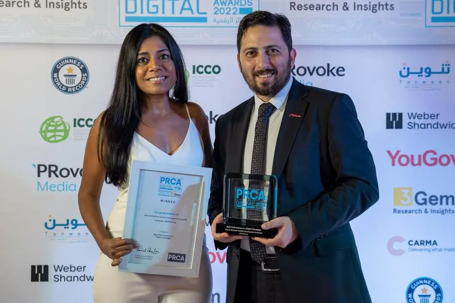 RAKTDA celebrates six awards for #rakcalling model marketing campaign on the PRCA MENA Digital Awards