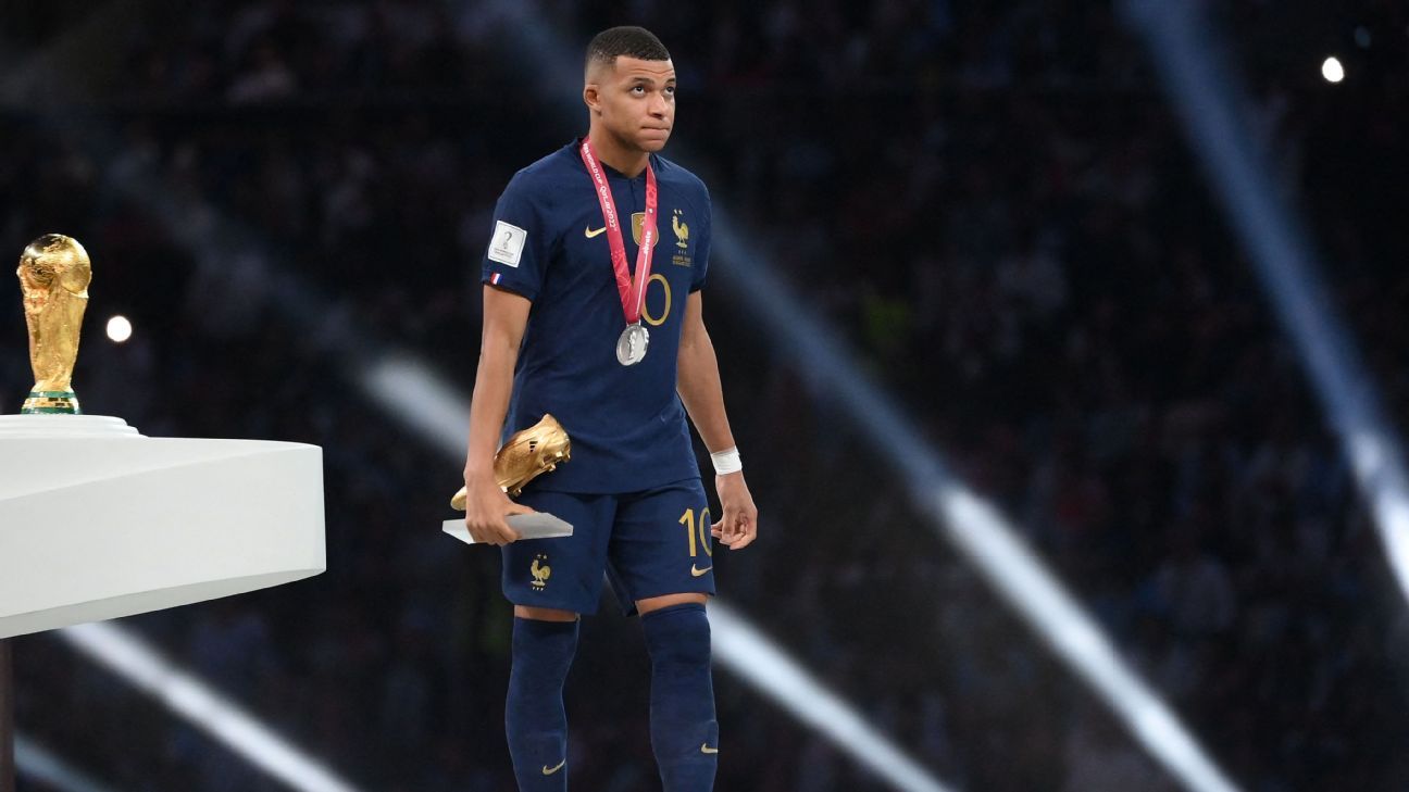 Kylian Mbappe beats Lionel Messi to World Cup Golden Boot award