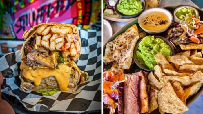 Cali-Type Burritos in SA, New Restaurant on the Pearl & Enormous Cinnamon Rolls