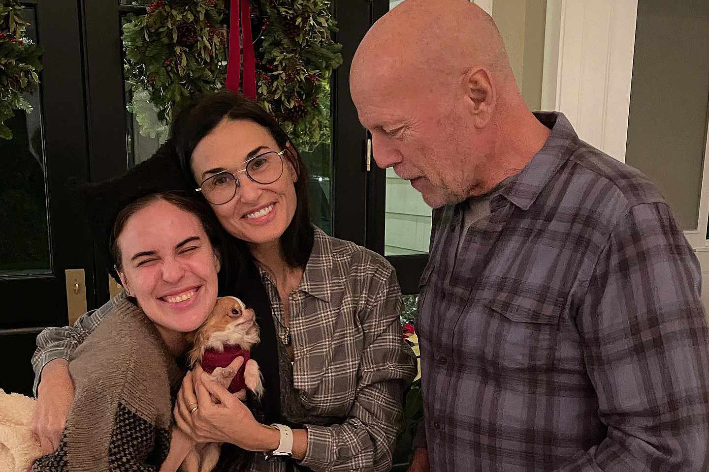 Bruce Willis and Demi Moore Smile with Daughter Tallulah