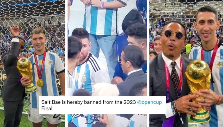 Superstar chef Salt Bae banned from esteemed soccer event after World Cup fiasco