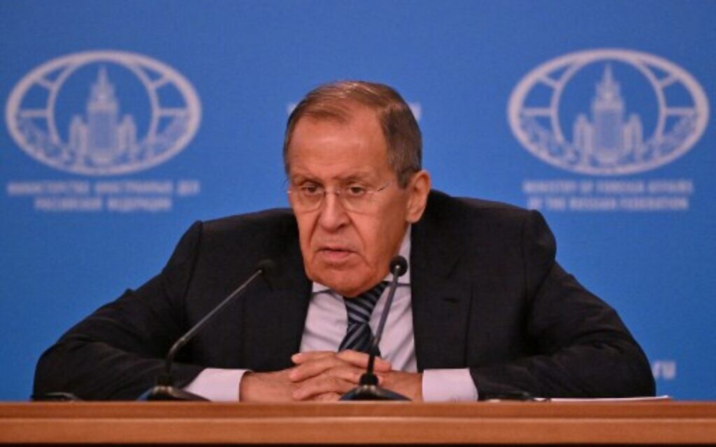 Russia’s Lavrov says West looking for Hitler-style ‘last answer,’ sparking protests