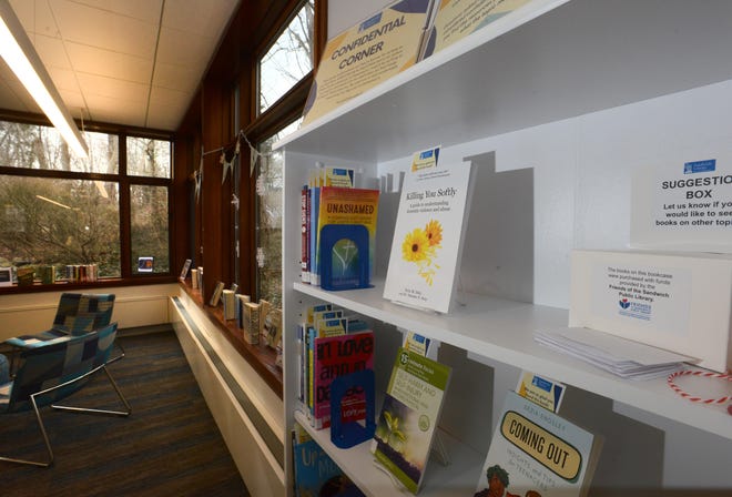 Sandwich library’s confidential nook has books on delicate matters