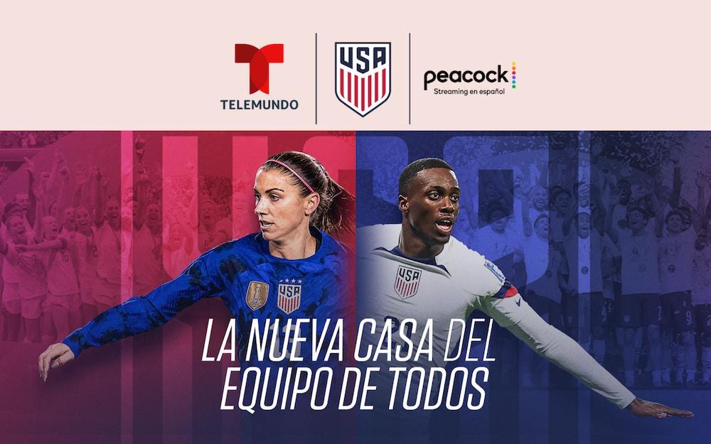 Telemundo Turns into Spanish-Language Residence Of U.S. Nationwide Soccer Groups In Multi-12 months Deal