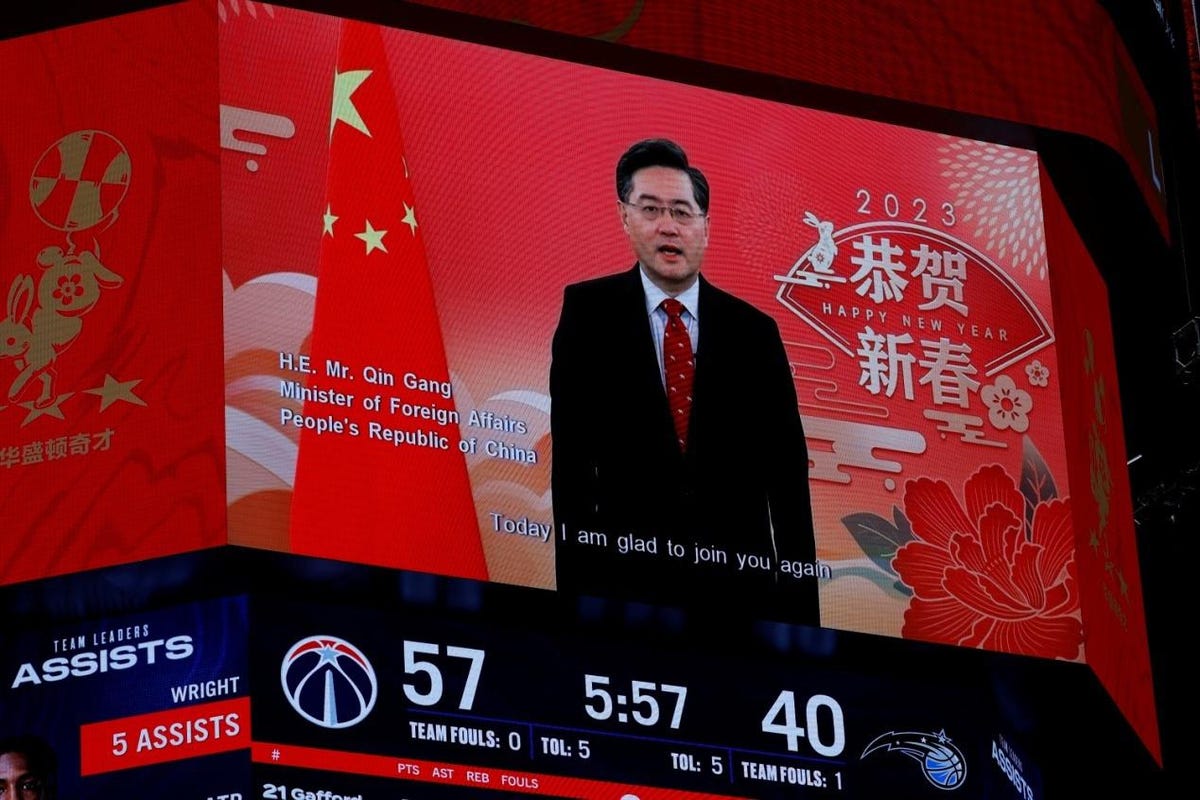 “Imaginative” China Minister Sends New Yr’s Greetings To People By way of NBA Sport