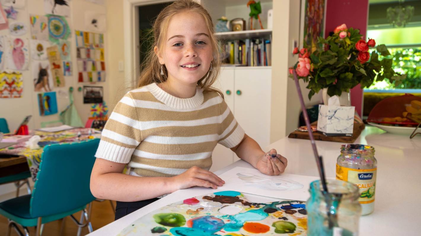 Cats, canines and an axolotl known as Cheese – 10-year-old’s scheme to color pets takes off