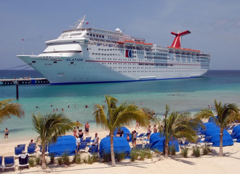 Carnival Elation Enters Drydock in Freeport – Cruise Business Information