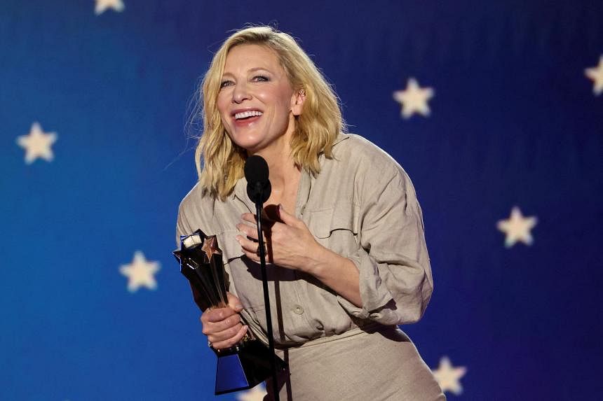 Cate Blanchett slams ‘patriarchal’ awards exhibits after accepting finest actress prize