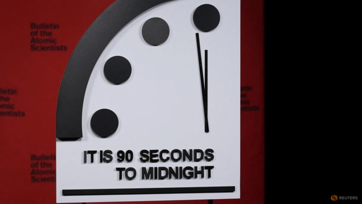 ‘Doomsday Clock’ strikes to 90 seconds to midnight as nuclear risk rises