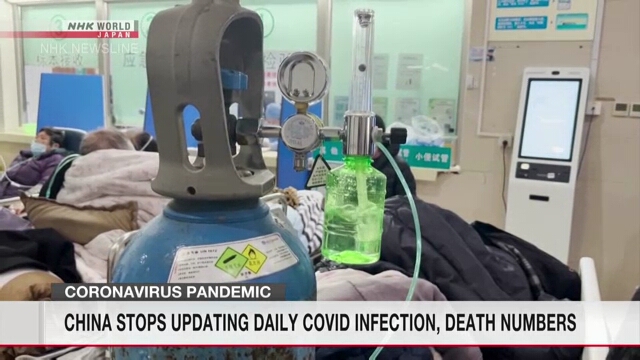 China stops updating each day figures on coronavirus infections and deaths