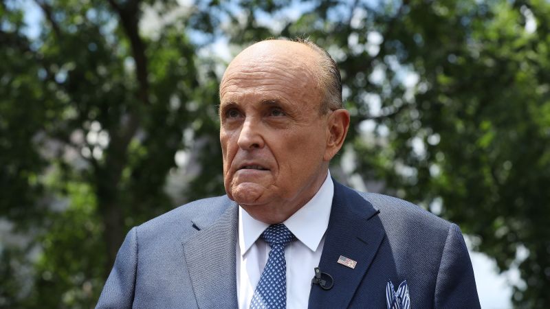 How Rudy Giuliani ‘lit his legacy on fireplace’