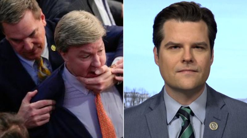 Gaetz speaks out about altercation with GOP congressman – CNN