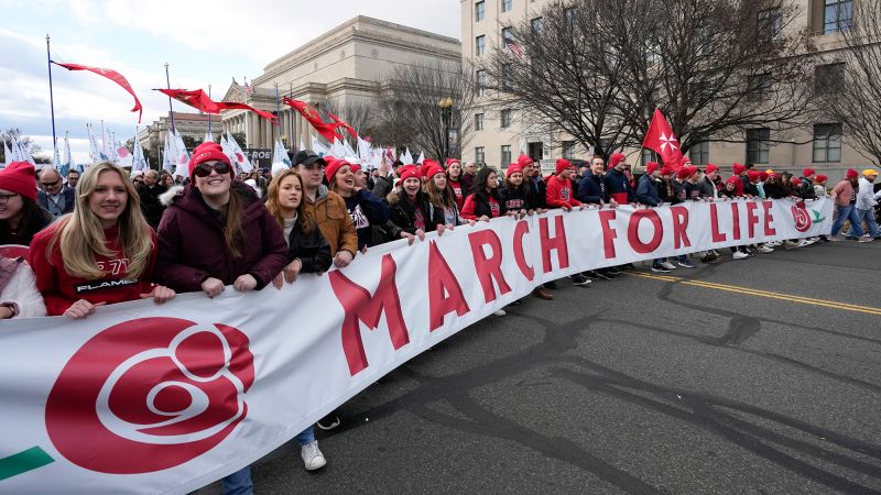 Roe v. Wade anniversary highlights Republican cut up over abortion rights