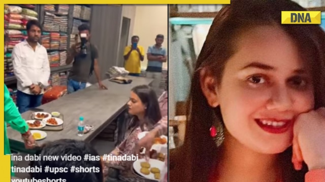 IAS Tina Dabi goes saree procuring, video goes viral