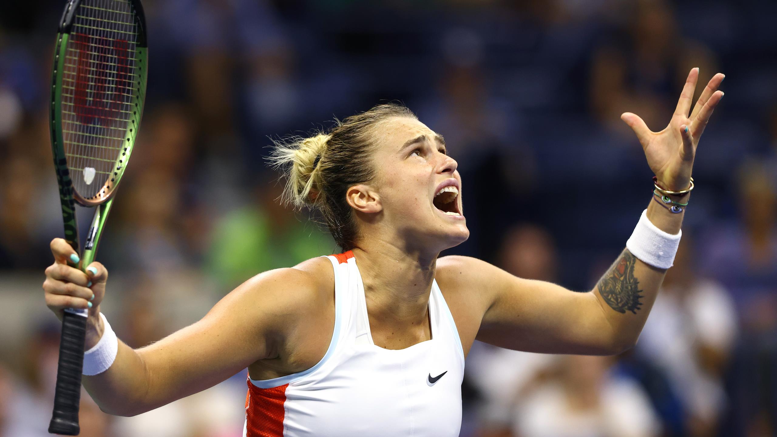 Aryna Sabalenka ‘simply actually dissatisfied’ about politics in sport after Wimbledon ruling on gamers