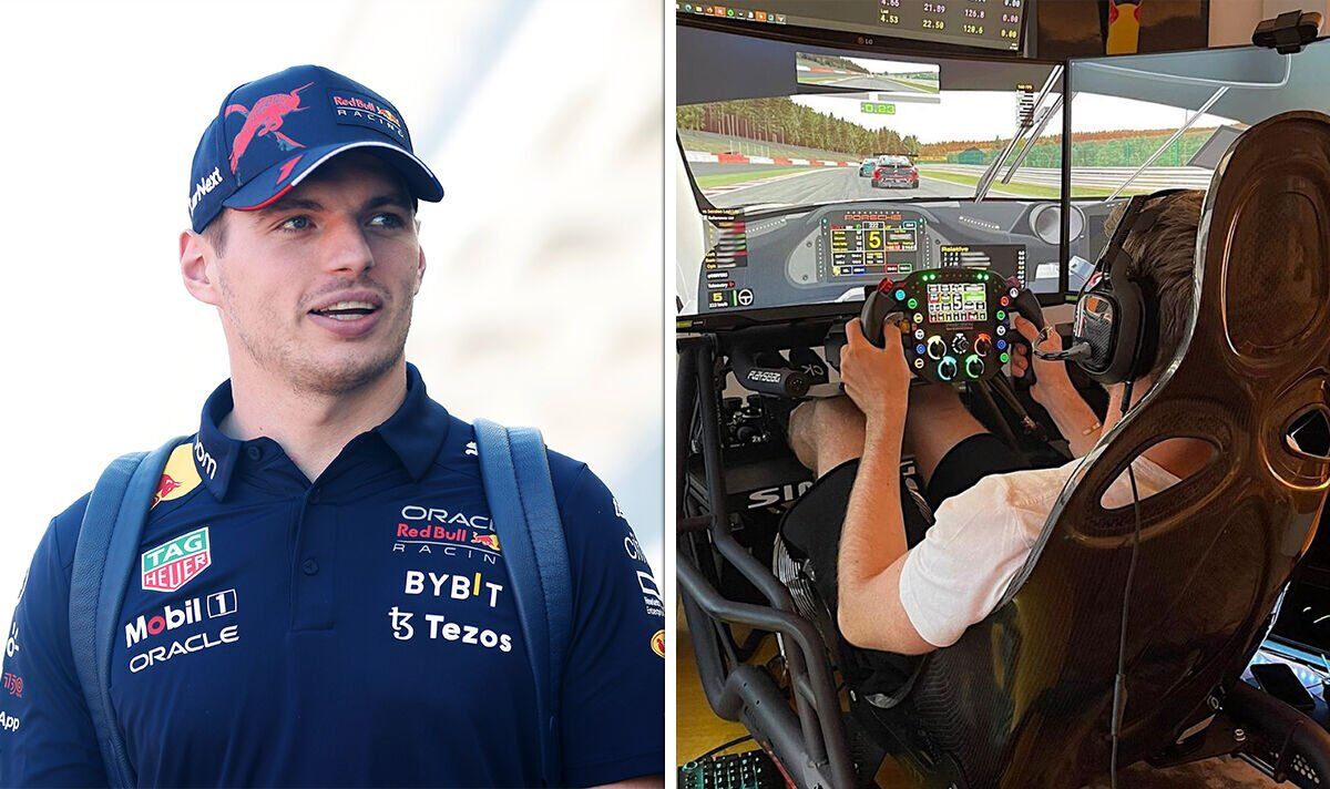 Max Verstappen converts supervillain-style airplane to incorporate F1 simulator to drive in air | F1 | Sport