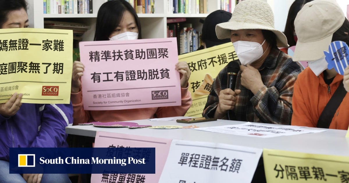 Hong Kong’s single-parent cross-border households in each day battle for meals – South China Morning Publish