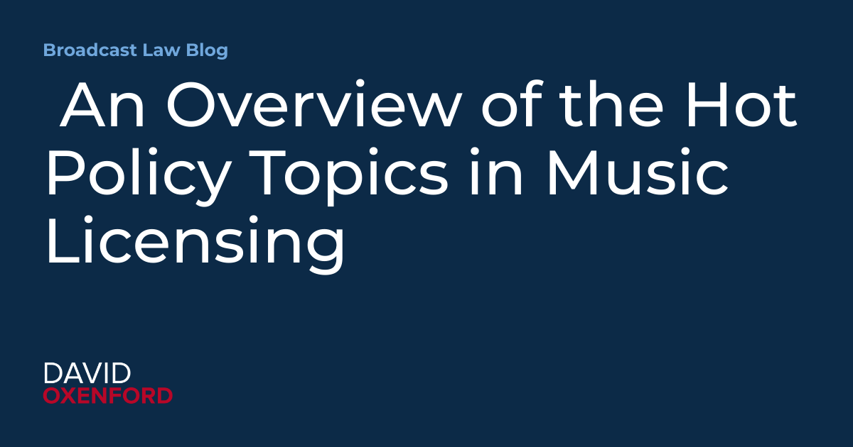  An Overview of the Sizzling Coverage Subjects in Music Licensing