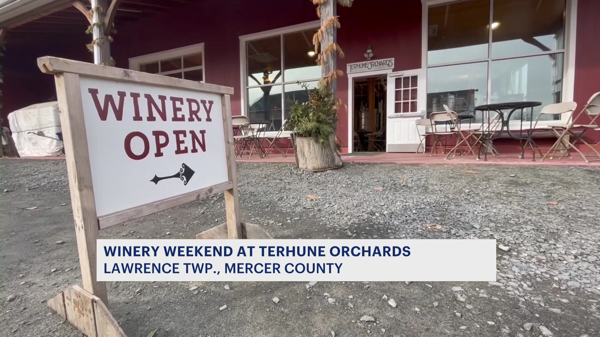 Household-run vineyard Terhune Orchards in Lawrence provides wine and dwell music