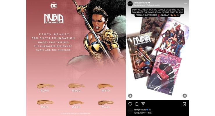 Fenty Magnificence’s Basis Used As Inspiration For DC Comics’ Nubia