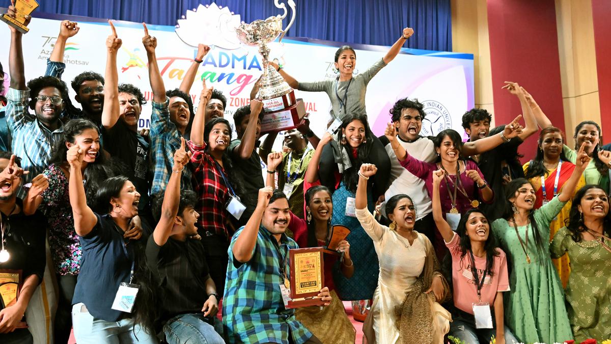 Kerala College wins ‘Total Championship’ at youth competition held in Tirupati