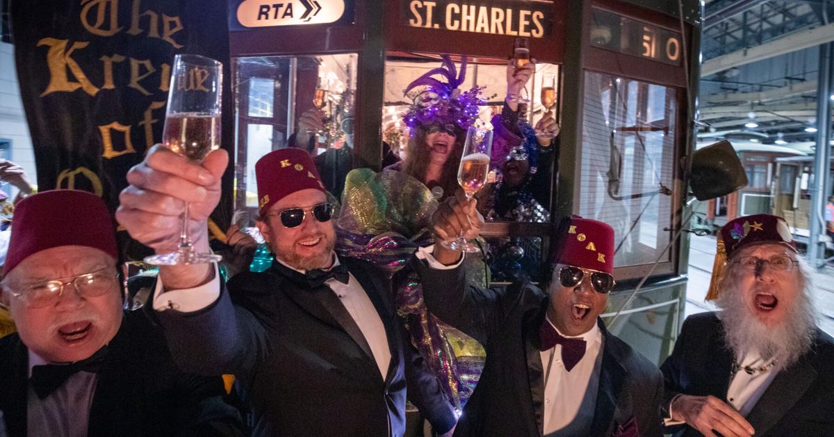 See photographs of the Phunny Phorty Phellows have fun Twelfth Night time as they kick-off Carnival 2023 in New Orleans | Leisure/Life