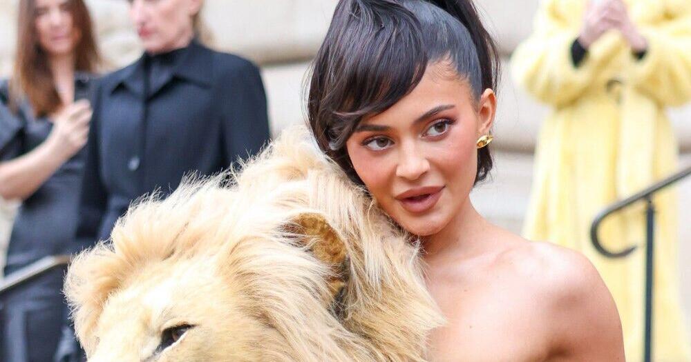 Kylie Jenner’s controversial lion head outfit defended by PETA | Leisure