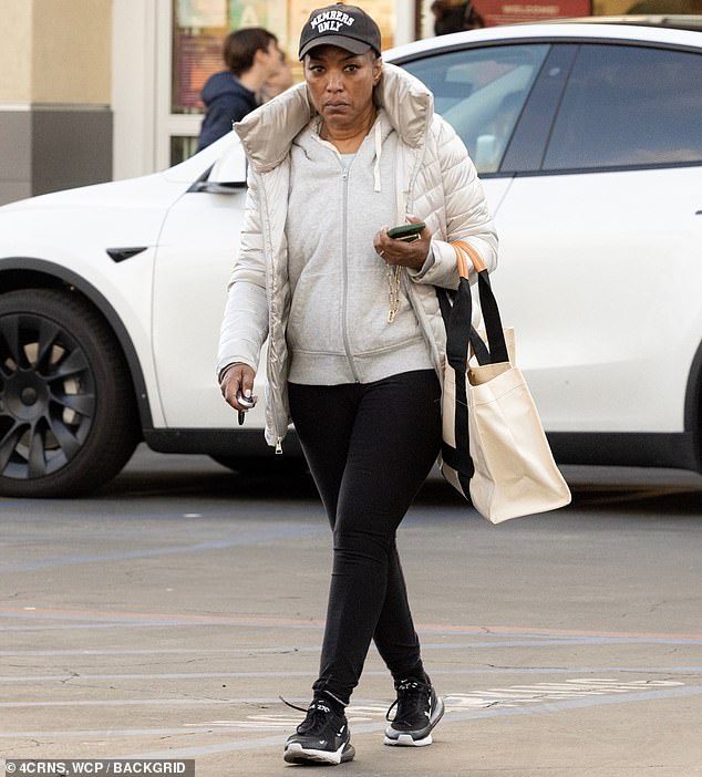 Angela Bassett noticed out after a sauna and procuring session in Burbank