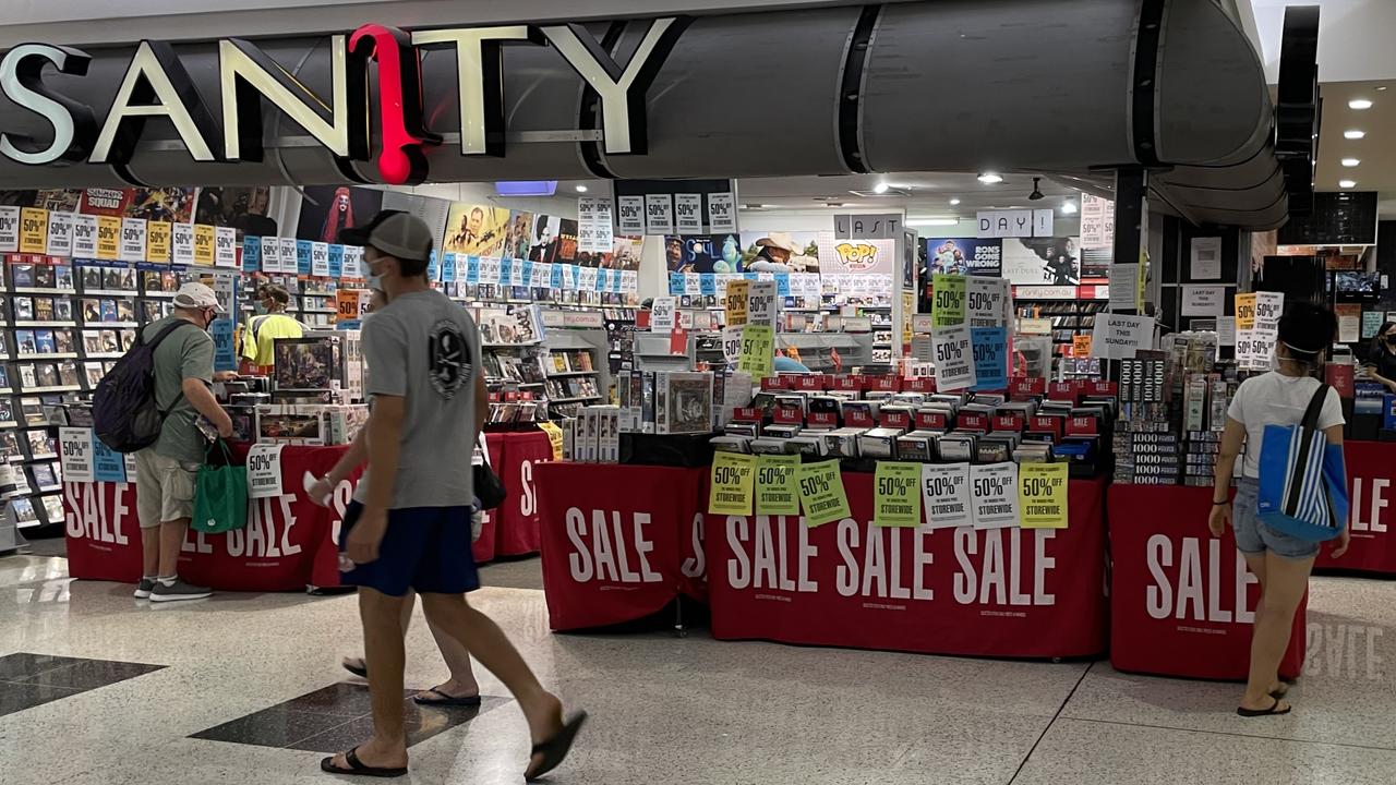 Sanity closure: Australians react to finish of iconic music, leisure shops