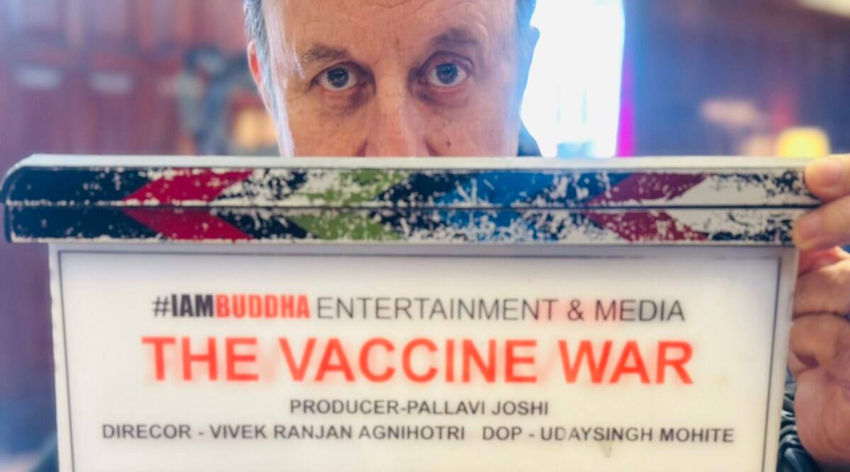 Anupam Kher begins capturing for Vivek Agnihotri’s The Vaccine Warfare