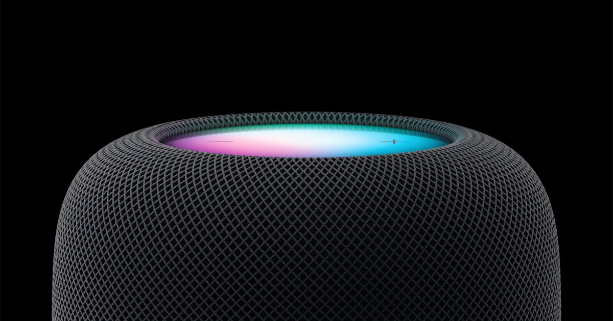 Apple introduces the brand new HomePod with breakthrough sound and intelligence