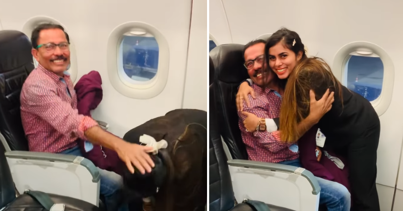 Pilot Daughter Touches Father’s Toes Earlier than Flying