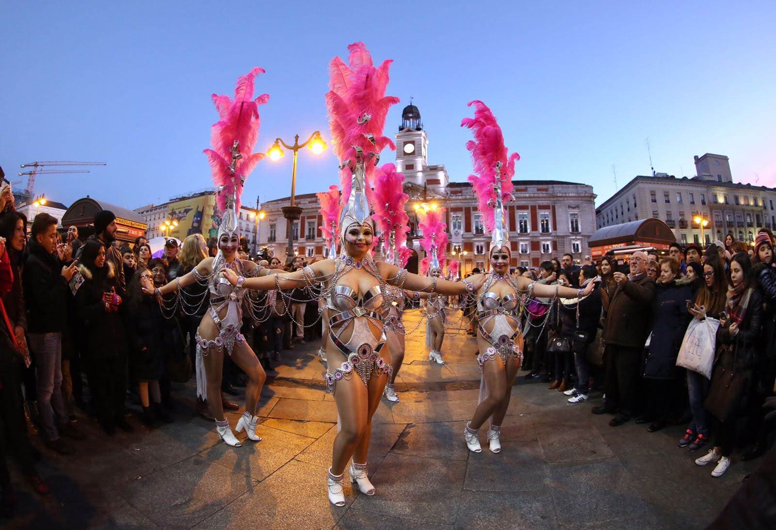 Well-known carnival parade from Spain’s Costa Blanca visits Madrid for sneak preview