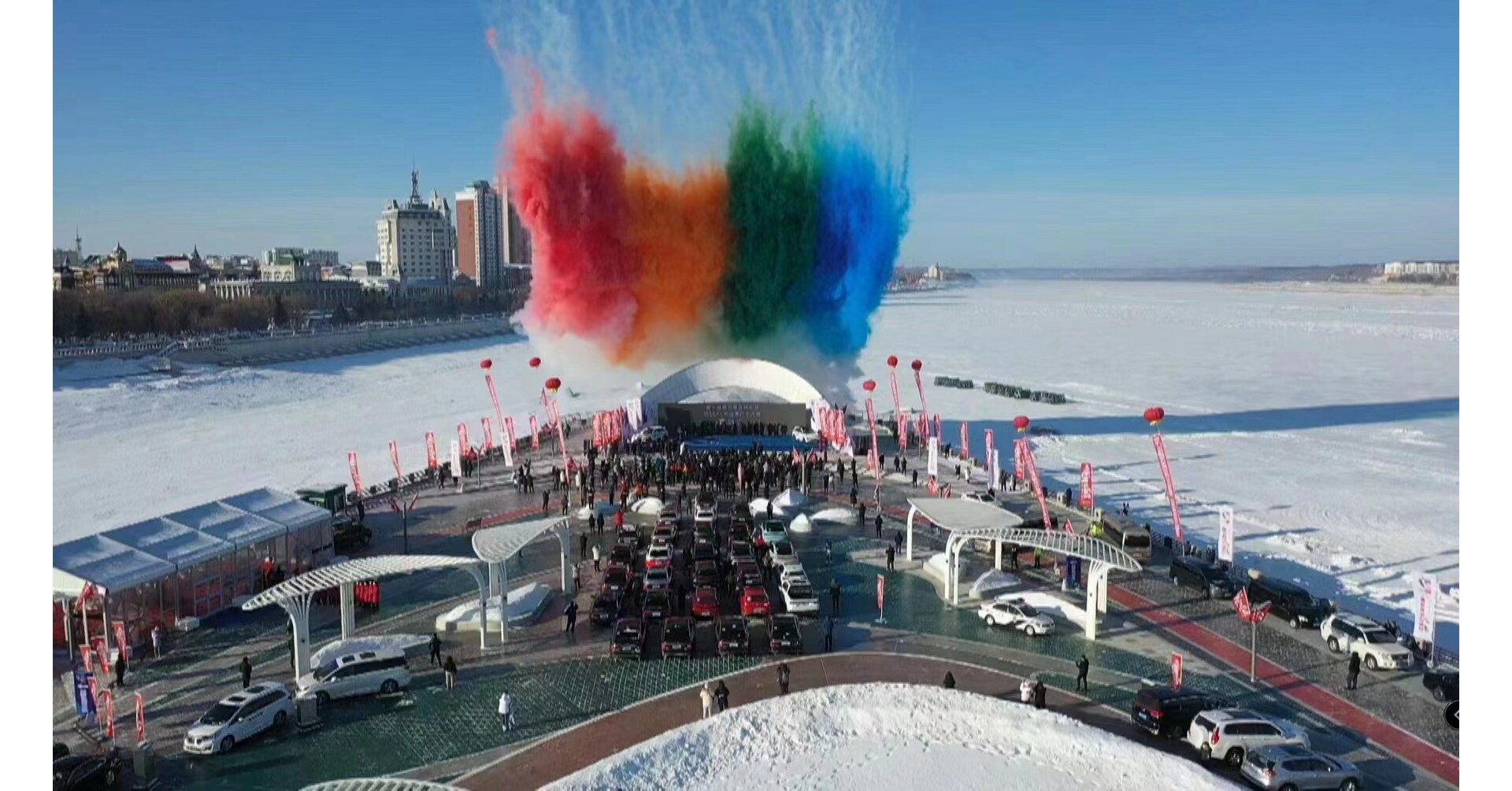 The 2nd Automotive Winter Testing Competition held in Heihe, Heilongjiang Province