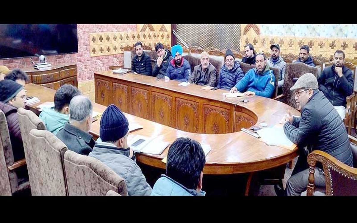 Preparations for Winter Carnival-2023 reviewed in Kupwara