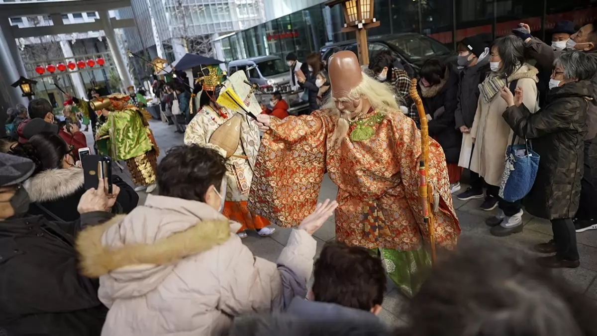 The Konpira Pageant In Japan