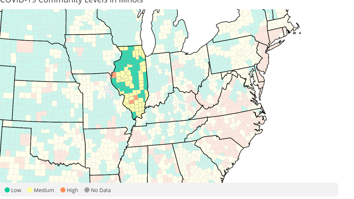 Undercount of Counties at ‘Excessive’ COVID Alert, XBB.1.5 Grows – NBC Chicago