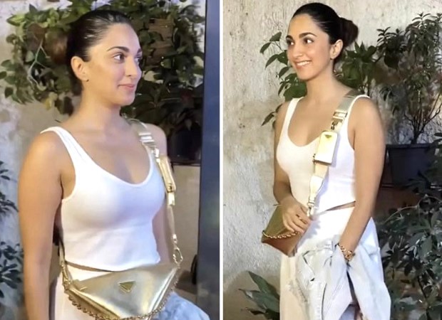 Kiara Advani appears to be like pristine in all-white’ elevates her model recreation with a glitzy Prada triangular saffiano leather-based shoulder bag value Rs.1.74 Lakh : Bollywood Information