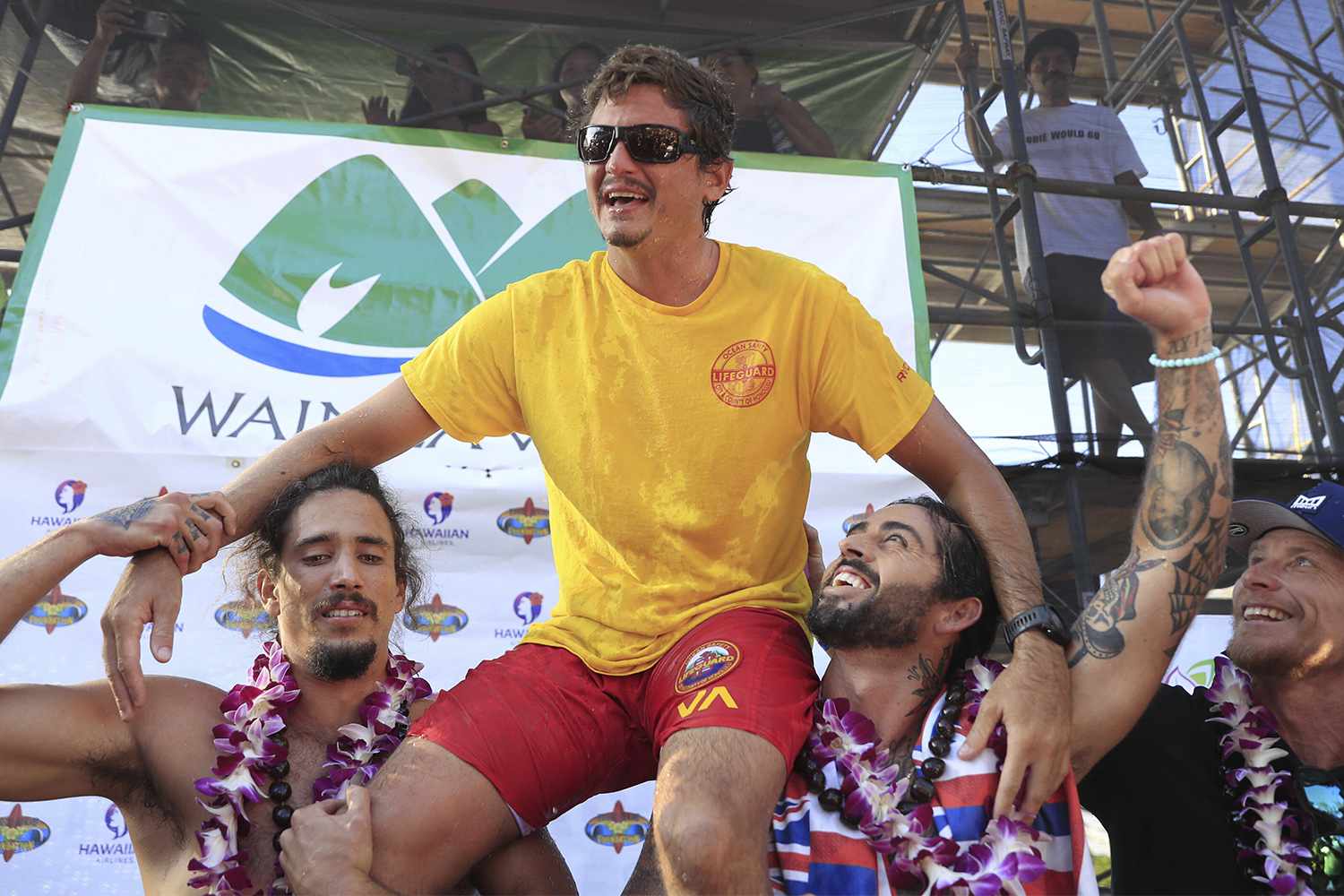 Lifeguard Wins the Eddie Aikau Huge Wave Invitational Whereas on Responsibility