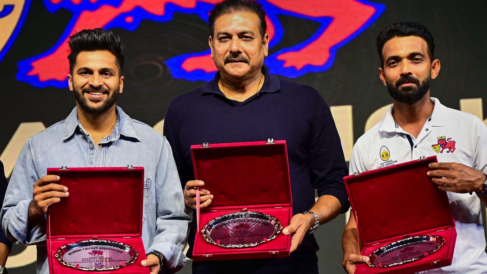 “The Gabba Conquerors” Shardul, Rahane and Ravi Shastri honoured at MCA Awards | Cricket