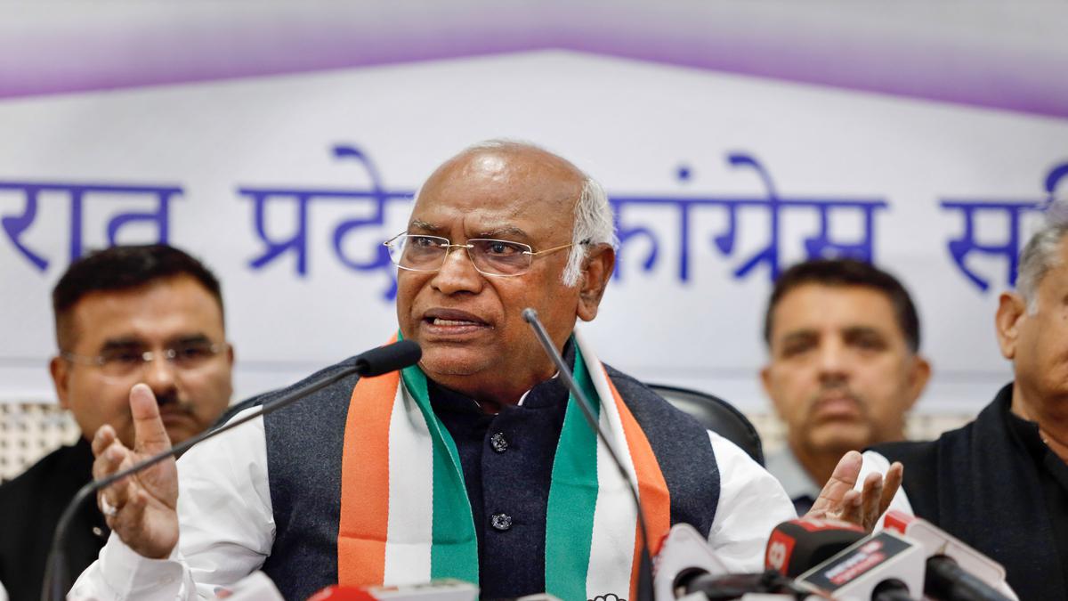 BJP does solely divisive politics, says Congress president Mallikarjun Kharge