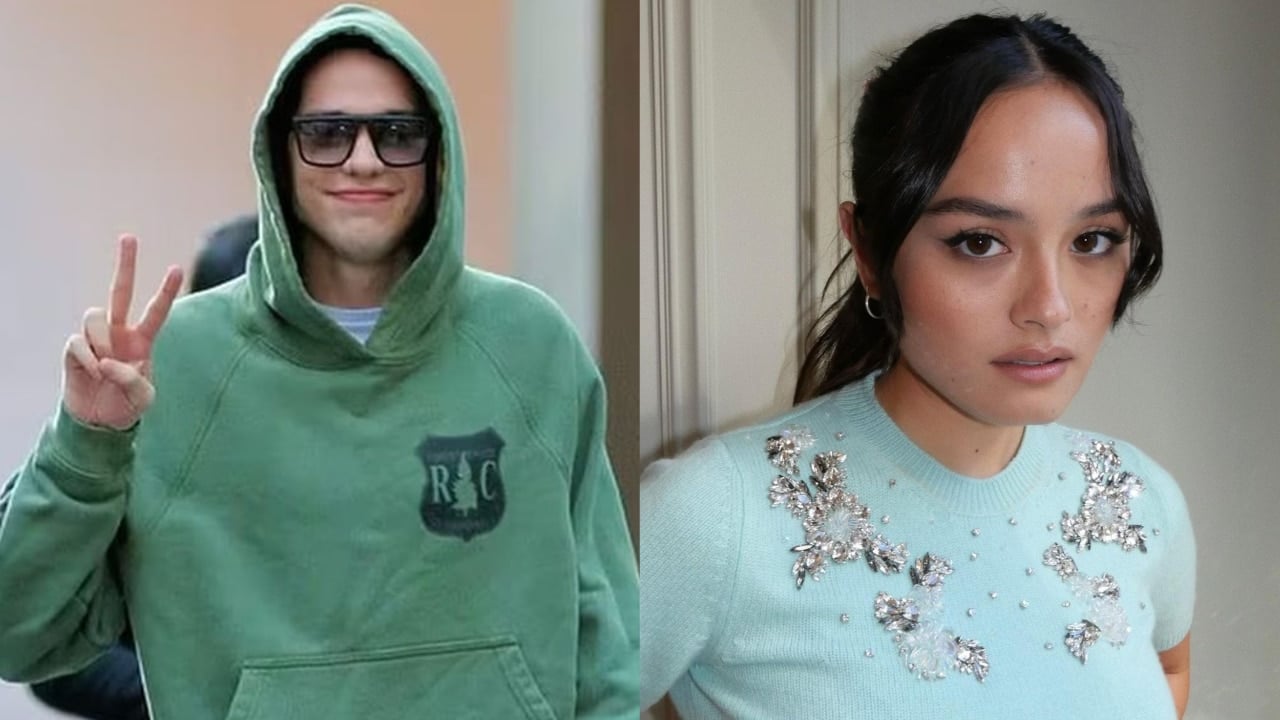 Pete Davidson Kisses Chase Sui Wonders Throughout Theme Park Date